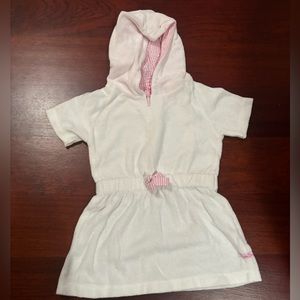NWOT Rufflebutts terry swim coverup- 3T